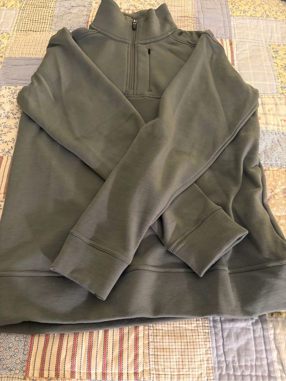 Woolx Mason 1/4 Zip, Size Medium